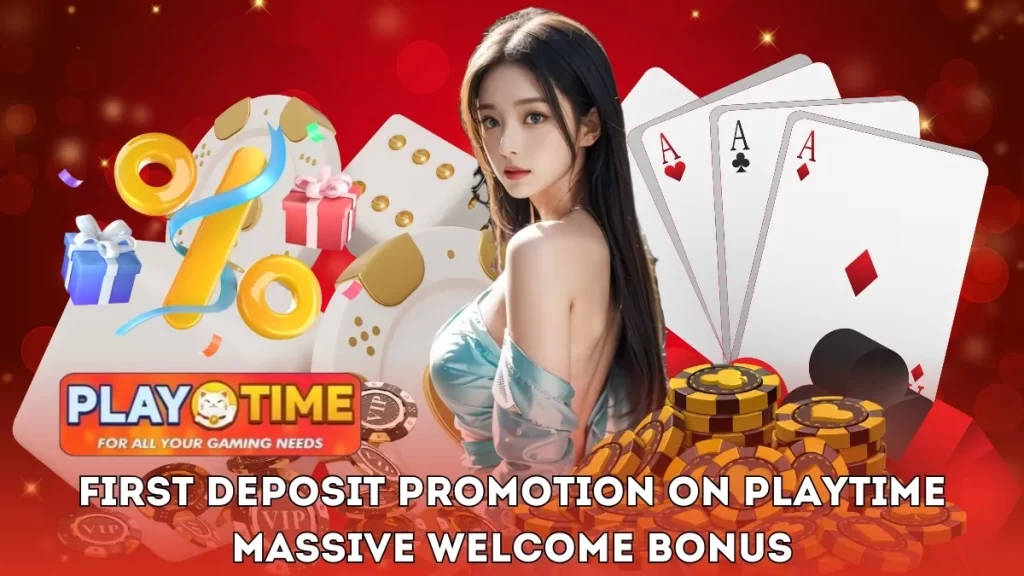 PlayTime Casino PH first deposit bonus promo